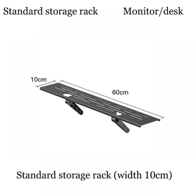 Rack TV Monitor Organizer Screen Top Storage Shelf Holder Practical Home Storage Computer Office Multi-functional Organizer