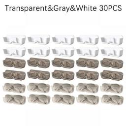 High End Glass Display Cabinet Glasses Storage Box Wall Mounted Perforated Free Sunglasses Storage Rack Sunglass Home Tidying