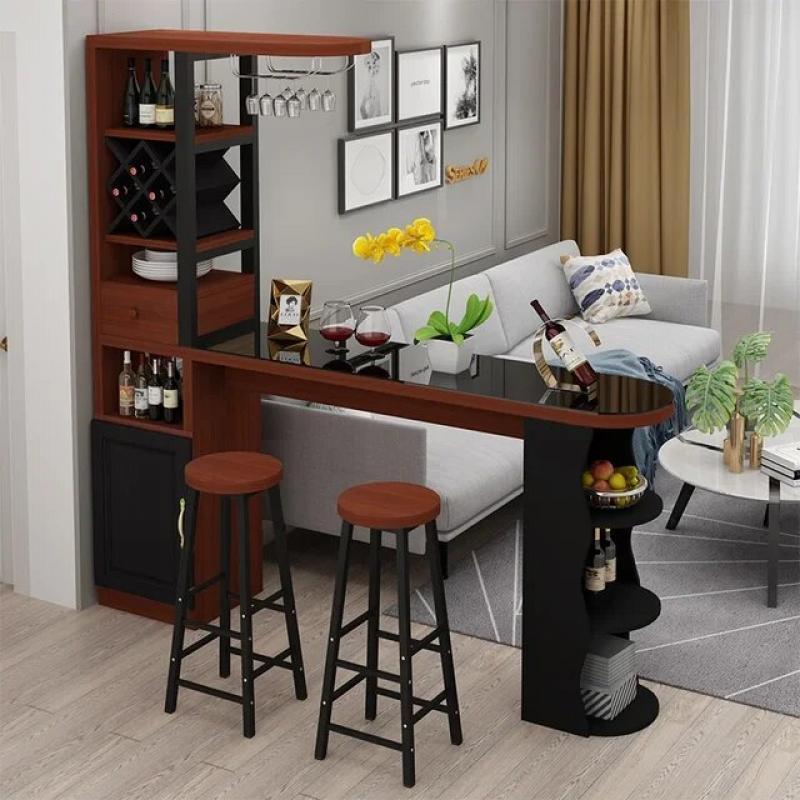 Column Cube Bar Cabinet Display Design Wedding Houses Industrial Living Room Modern Wine Rack Rail Szafeczki Square Furniture