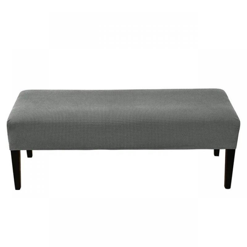 Jacquard Stretch Bench Cover for Dining Room Bedroom  Spandex Anti-dirty Home Decor Piano Chair Covers Washable Seat Protector