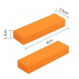 1/2/4Pcs Limescale Eraser Glass Rust Remover Eraser Reusable Scale Removal Rubber Brush For Bathroom Kitchen Home Clean Tools