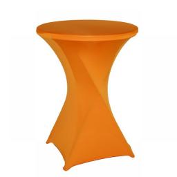 Stretch Round Tablecloth Cocktail Spandex Table Cloth Bar Hotel Wedding Party White Table Cover 60/80cm Diameter Multi-color