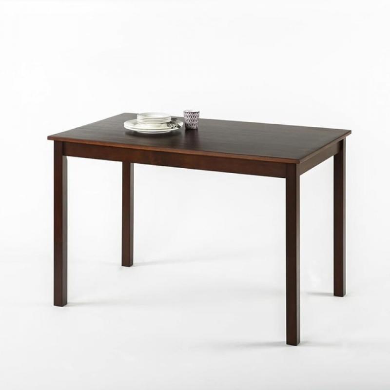 Dining tables Espresso Wood Dining Table, Table Only, 45 in x 28 in x 29 in dining table set