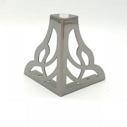 Unique Style Sofa Metal Table Legs Flower Design Legs For Furniture Gold Metal Sofa Legs Decorative Cabinet Feet