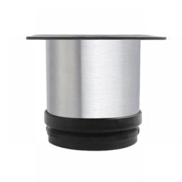 Stainless Steel Adjustable Cabinet Foot Round Tube Cabinet Foot Sofa Foot Furniture Table Foot Support Foot 6-15cm