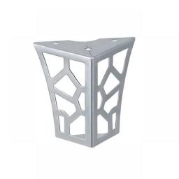 1pcs Modern Furniture Feet Legs Gold Silver Color Hollow Out Geometric Sofa Legs Table Cabinet Foot Bracket Furniture Hardware