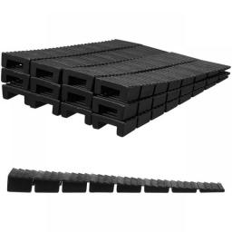 20 Pcs Gasket Furniture Shims Levelers Tapered Leveling Balance Pad Risers Abs Wedges For Home
