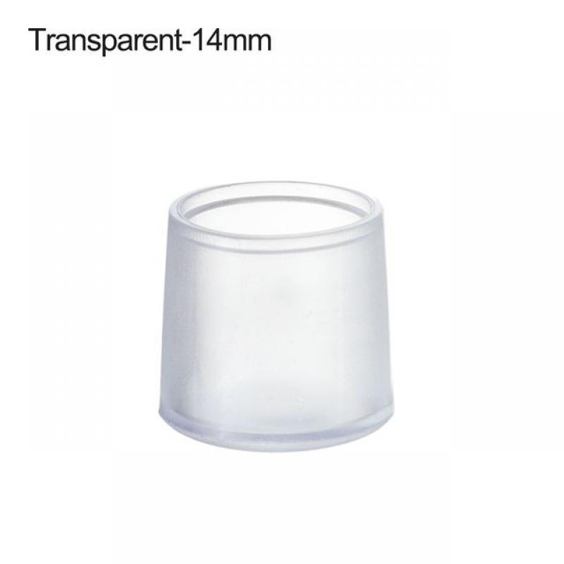 10pcs/set Table Floor Protectors Round Bottom Socks Furniture Feet Silicone Pads Plastic Pipe Cover Chair Leg Caps