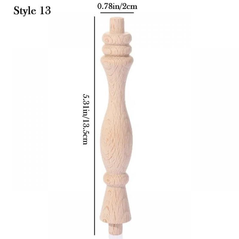 High Quality European Style Solid Wood Carved Furniture Foot Legs Cabinet Seat Feets Vintage Home Decor Decoration Accessories