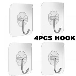 1-4pcs Wall Razor Holder Storage Hook Stainless Steel Men Shaver Storage Rack Shaver Shelf Hanger Stand Razor Blade Holder Hooks