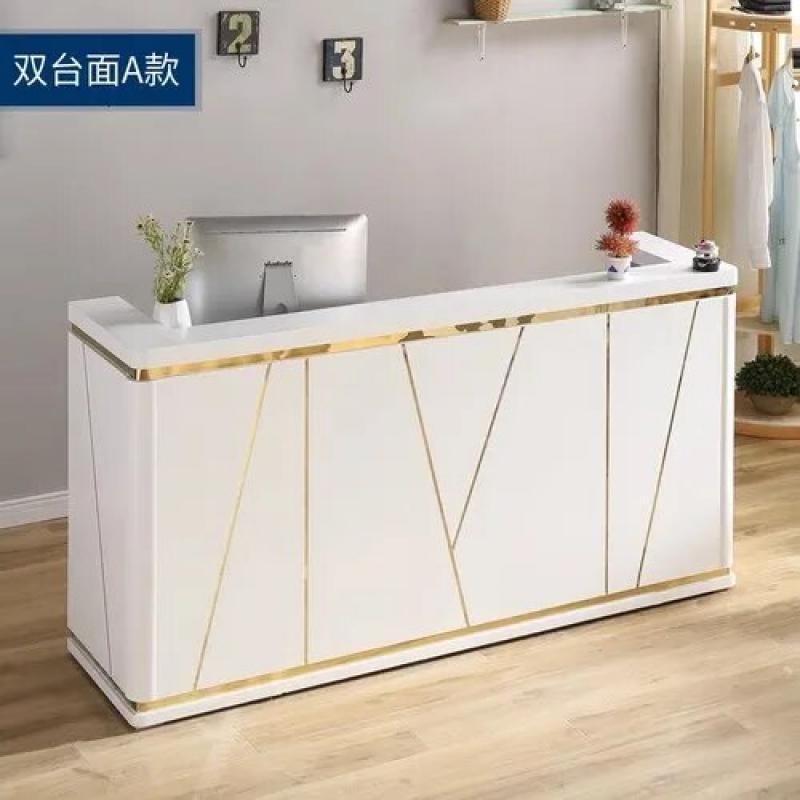 Church Pulpit Front Reception Desk Podium Lectern Bar Modern Office Cash Counter Desk Restaurant Tables White Bureau Furniture
