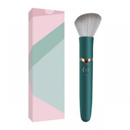 Wireless Powerful Body Massager Makeup Brush Style 10 Strong Vibration Speeds Face Acupoint Massager Makeup Vibrator For Women