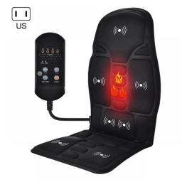 Full Body Massager Breathable Wireless Electric Car Supplies Car Cushion Soft Universal Car Interior Accessories Massage Cushion