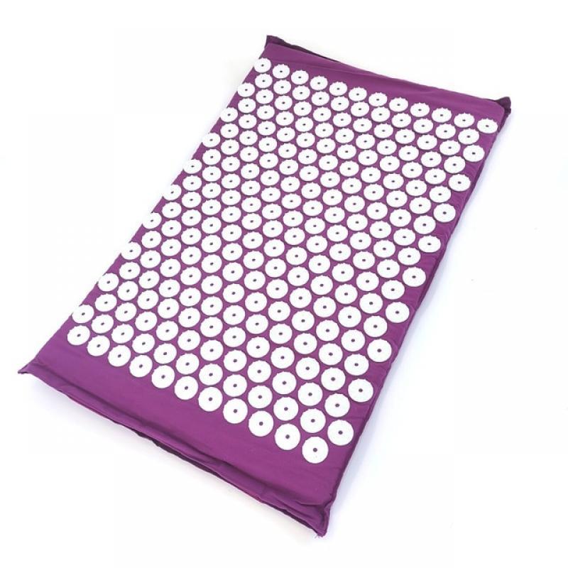 Yoga Acupressure Mat Neck Back Foot Massager Pain Stress Relief Massage Cushion Pad