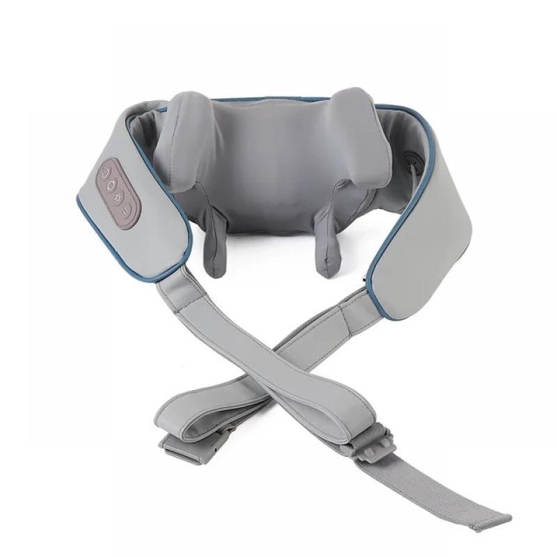 Electric Neck And Back Massager Wireless Neck And Shoulder Kneading Massage Pillow Cervical Back Muscle Relaxing Massage Shawl