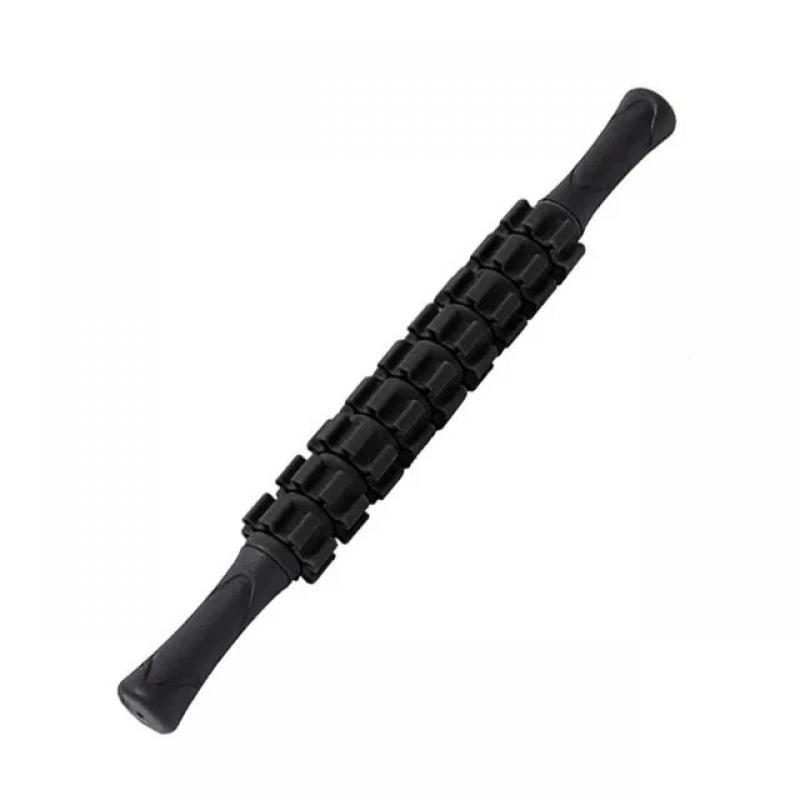 6/9-Wheel Full Body Muscle Massager Roller Stick Acupressure Trigger Point Recovery Tool Deep Relax Gear Massage Stick