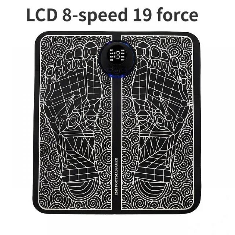 Electric EMS Foot Massager Pad Electrical Muscle Stimulation Foot Massager USB Charging Portable