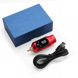 Beginners Wireless Tattoo Kit Complete Mini Rocket Rotary Pen Set LED Tattoo Power Supply With Ink Cartridges Needle Accessories