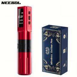 1set, Wireless Tattoo Pen Machine Kit, Rotary Tattoo Gun With 2000mAh Battery, Digital LED Display Tattoo Equipment Supply