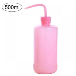 250/500ml Tattoo Washing Clean Squeeze Bottle Eyelash Extension Cleaning Laboratory Measuring Bottles Plastic Makeup Supplies