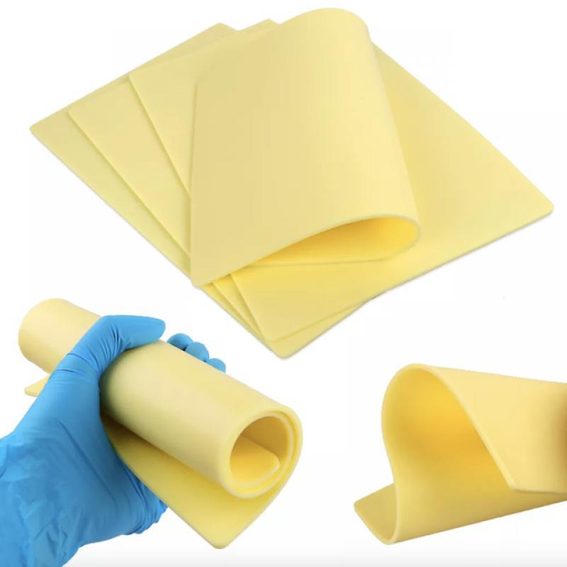 Tattoo Practice Skin 3mm Thick Double Side A4 Big 20*30cm Soft Silicone Microblading Eyebrow