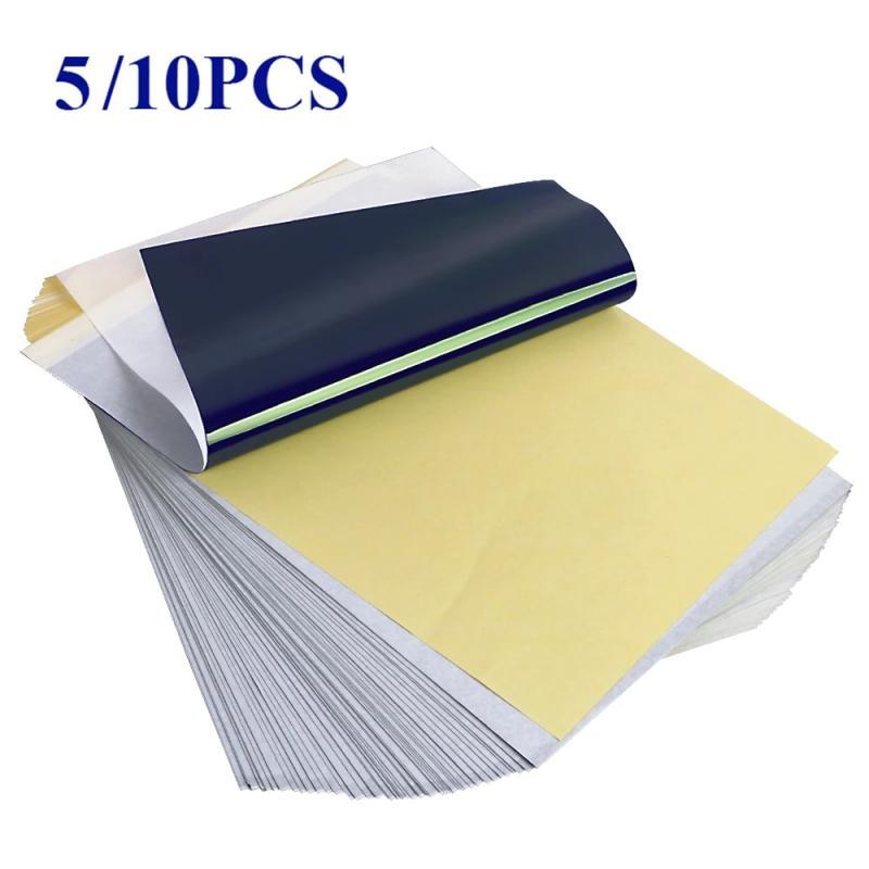 Tattoo Transfer Paper 5/10pcs Master Classic 4 Layers Freehand Tattoo Transfer Machine Thermal Copier High Quality  Stencil