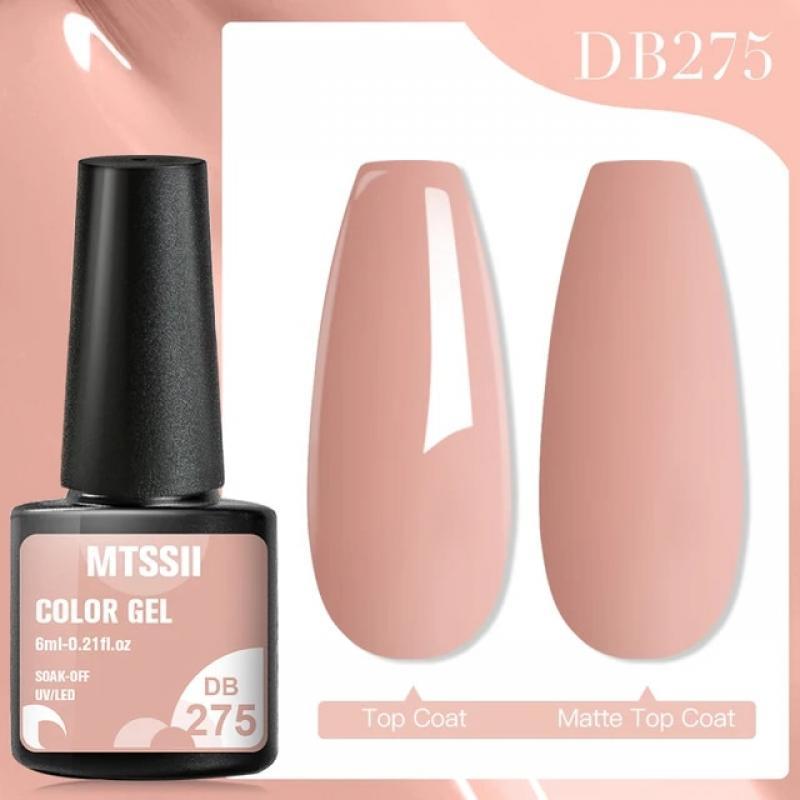 Mtssii 6ml Reflective Gel Nail Polish Glitter Laser Sparkling Effect Semi Permanent Soak Off UV Gel Varnish Nail Art Manicure