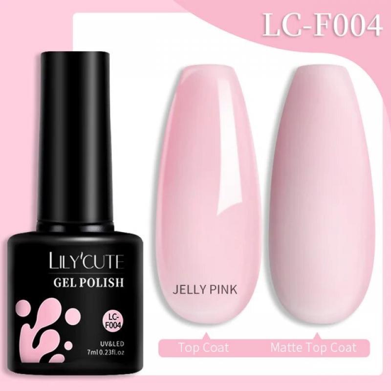 LILYCUTE 7ML Laser Gel Nail Polish Colorful Sparkling Glitter Gel Polish Vernis Semi Permanent UV Gel Nail Art Nails Accessories