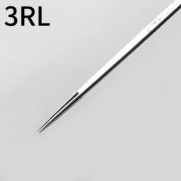 Tattoo Needles 3RL 5RL 7RL 9RL, 50pcs Disposable Sterilized Round Liner Long Needles For Tattoos