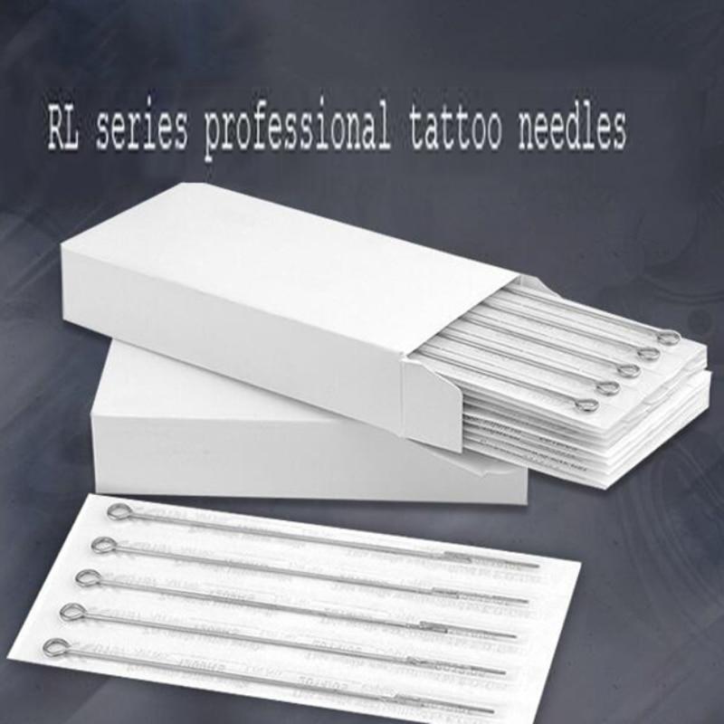 5pcs Assorted Sterilized Tattoo Needles 3/5/7/9RL Professional Tattoo Needles Steel Disposable Needles Tattoo permanent makeup