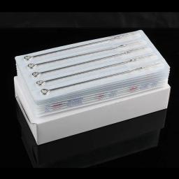 50pcs Tattoo Needles RL Steel Disposable Sterilze Tatoo Curved Round Liner High-grade Tattoo Needle Tattoo Equipment Shipping