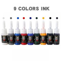 5ML Tattoo Ink Pigment Body Art Tattoo Set Professional Beauty Coating Makeup Tattoo Natural Plant Pigment Permanent Tattoo Ink