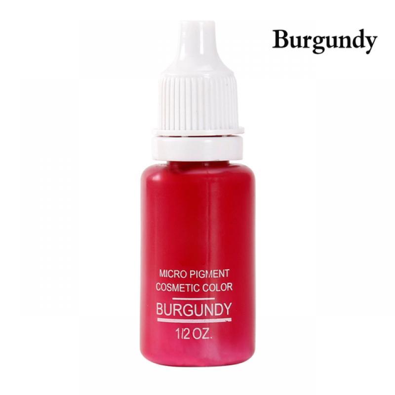 15ml Eyebrow Microblading Pigment Pmu Tattoo Ink for Eyeliner Lips Semi-permanent Pigment Body Art Gloss Tint Makeup Airbrush