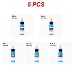 1~5PCS 30ml Brand Professional Tattoo Ink Pigment For Body Safe Rave Natural Permanent Makeup Tattoo Machine Supplies