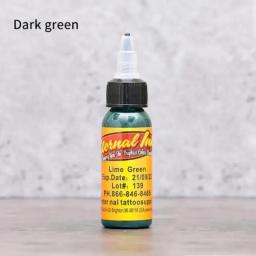 30ml Color Tattoo Ink Pigment Professional DIY Tattoo Eyebrow Eyeliner Pigment Practice Semi-permanent Tattoo Ink For Body