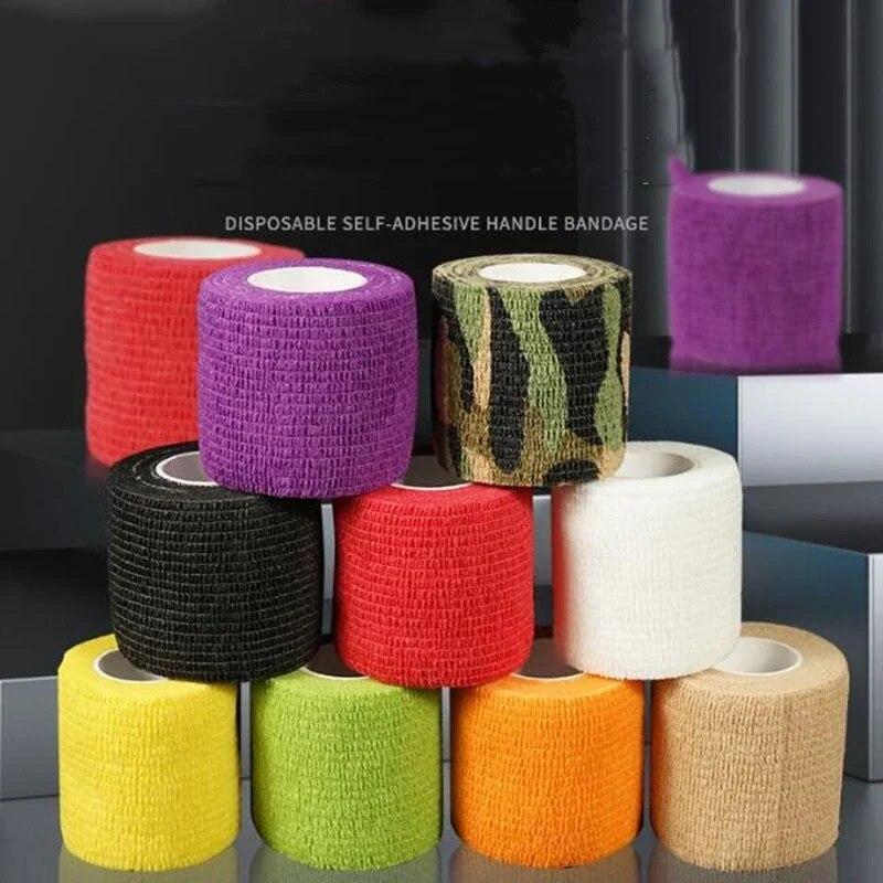 Black Tattoo Grip Bandage Cover Wraps Tapes Nonwoven Waterproof Self Adhesive Finger Wrist Protection Tattoo Accessories