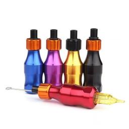Aluminum Alloy Tattoo Cartridge Grips Professional Adjustable Twist Handle Tube 25mm
