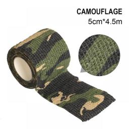 1pc 5*450cm Disposable  Tattoo Machine Self-adhesive Flex Elastic Camouflage Bandage Grip Tube Wrap Elbow Stick Tape Accessory