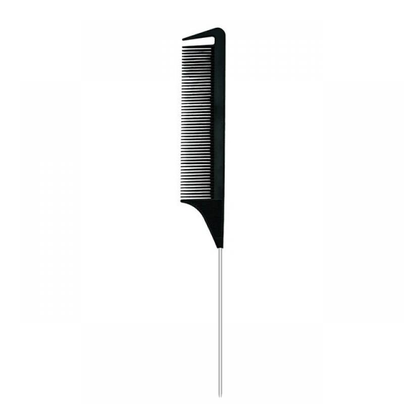 Pro Pointed Tail Salon Hairdressing Hair Styling Anti-static Comb Hair Brush Steel Needle Pin Rat Tail Combs Barber Accessories