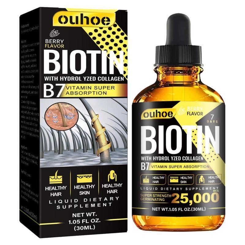 Hair Oils for Hair Growth Hair Fertilizer for Hair Growth Biotin and Collagen for Natural Hair Growth Anti Hair Loss Nourish Dry