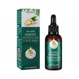 Hair Fast Growth Hair Care Essential Oil Natural Ginger Hair Regrowth Products Serum Hair Care Anti Hair Loss Series 2024