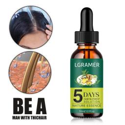 Hair Growth Essence Oil 5 Days Ginger Hair Growth Oil Anti Hair Loss Prevent Baldness Treatment Fast Nourish Scalp Hair Care