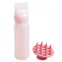 2PCS Hair Dye Applicator Bottles With Brush For Hair Oil Spray Bottle For Hair Dyeing Shampoo Hairdressing Hair Coloring Tools