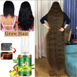 Ginger Essential Oil Spray Conditioner Hair Care Products Hyperplasia Hair Loss Treatment Herbal Essence Promoting Regeneration