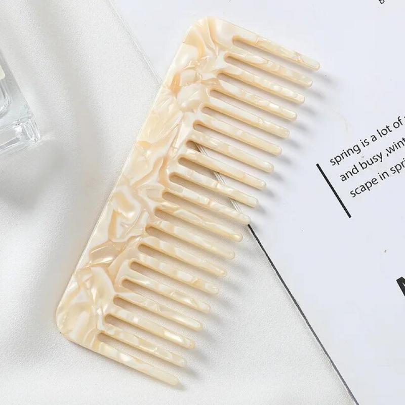 Colorful Acetate Hair Combs Hairdressing Comb Hair Brush for Women Girls Hair Styling Barber Accessories Hair Combs Styling Tool