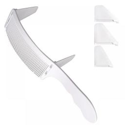 New Style Professional Barber Hair Cutting Curved Positioning Comb Adjustable S Arc Design Hair Clipper Comb Hairdresser Tools