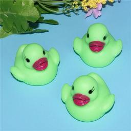 LED Water Sensor Luminous Duck Floating Animal Duck Floating Flashing In The Water Rubber Duck Baby Kids Bath Shower Toy Gift