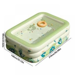 Kids Swimming Pool Inflatable Summer Water Pool Baby Outdoor Garden Swimming Adults Children Bathing Pool Household Accessories