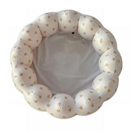 Inflatable Swimming Ring For Kids Portable Cartoon Animal Floating Circle Sleevess Swim Pool Round Fence Bathing Pool For Play