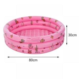 PVC Baby Inflatable Swimming Pool Kids Toy Summer Soft Fun Portable Bathtub For Water Game Portable Kids Outdoors Sport Play Toy